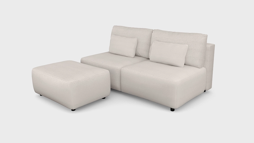 Sofa <b>Calys z pufą</b>
